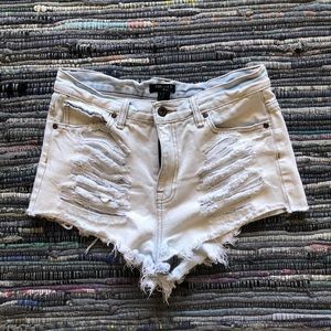 Forever 21 Ripped Shorts